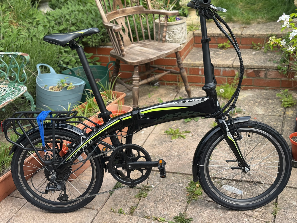 Crosscity Electric Carrera Folding Bike Review Folding Ebike