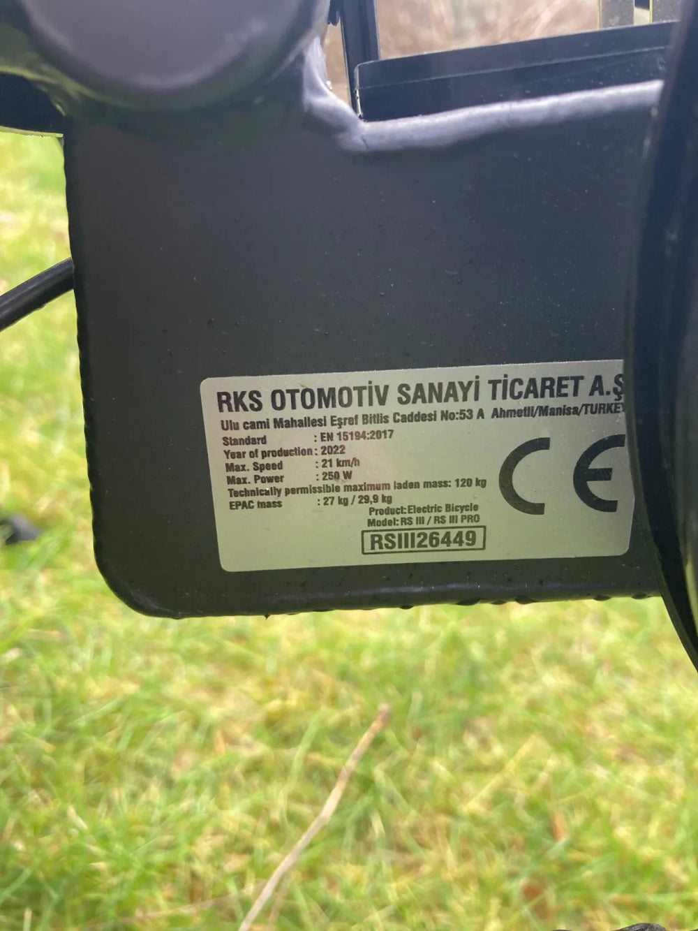 HYGGE Hygge RSIII Vester Folding Fat Tyre Electric Bike 2022