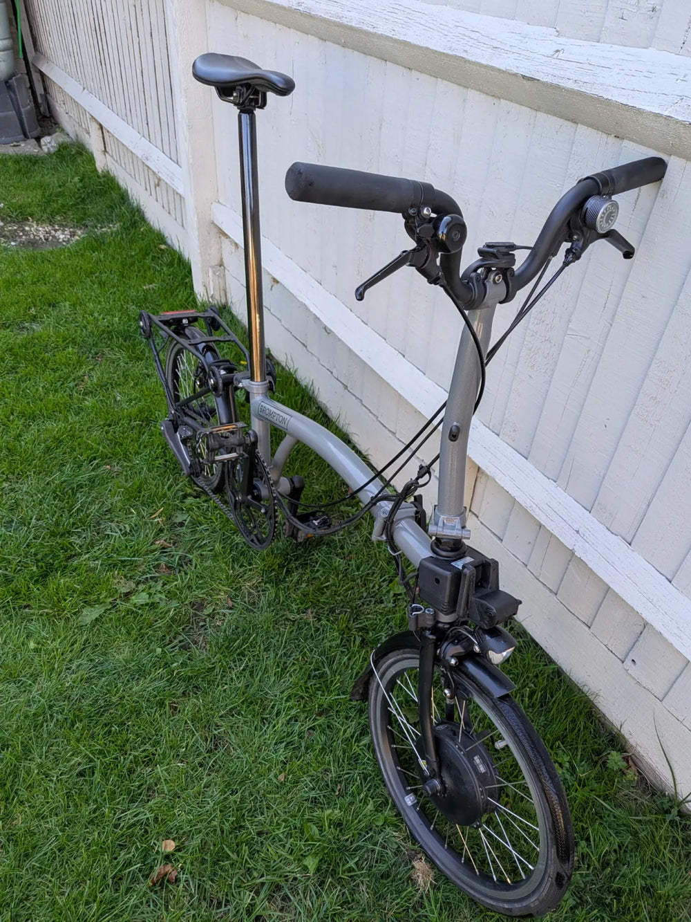 Brompton Electric P Line Urban with Roller Frame 2023