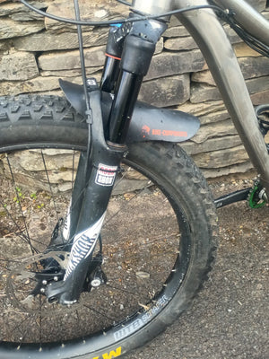 Carver Gnarvester titanium 18 inch hardtail 27.5 plus 2015.