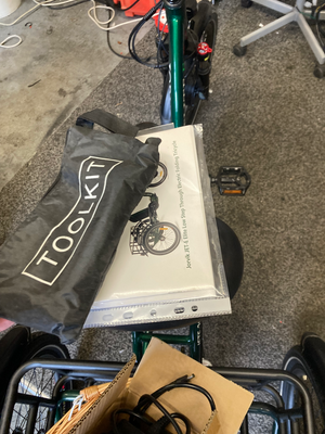 Jorvik JMT13 Folding Trike () 250W, Dual Samsung Batteries 2024