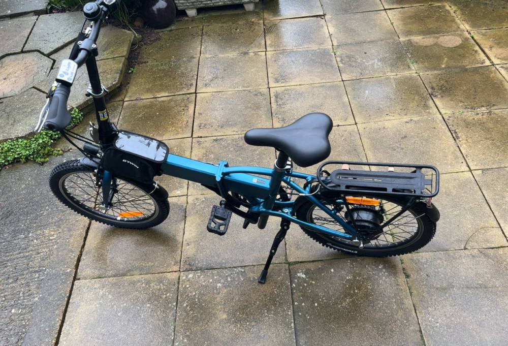 B'TWIN 20 Inch Electric FOLDING BIKE 500E 2023