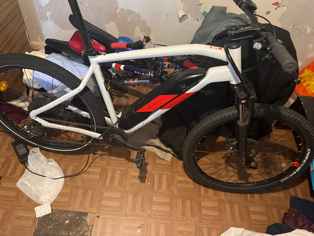 Rockrider 27.5 inches Hardtail Electric Mountain Bike E-ST100 2023
