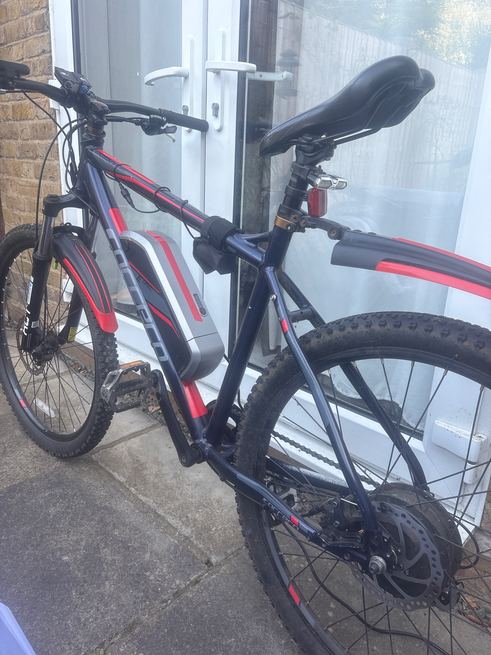 Carrera Electric Bike Black And Red Carrera Vengeance E Mens