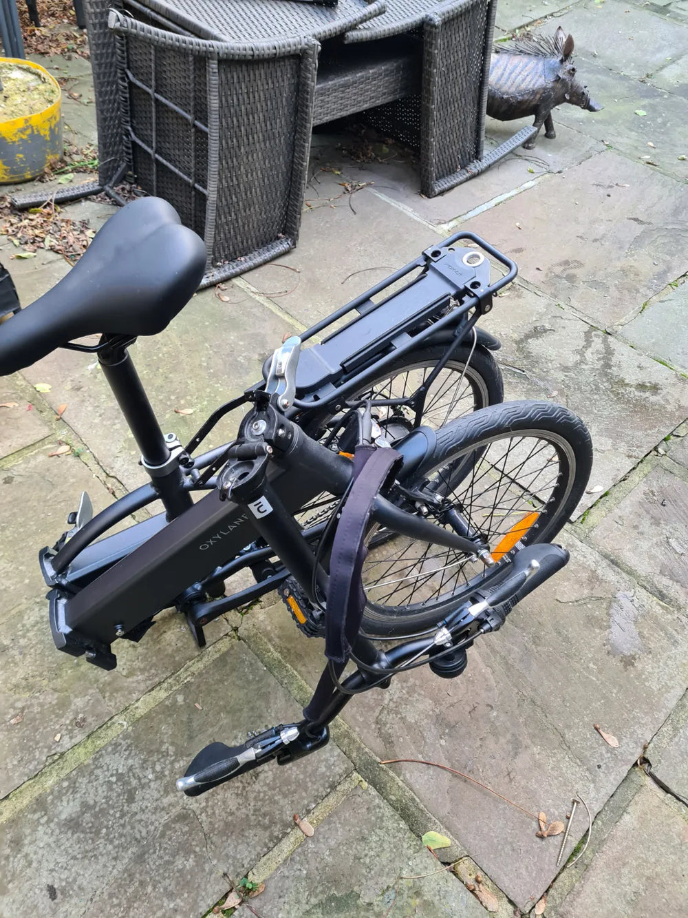 B'TWIN Electric Assistance Folding Bike Tilt 500 2021