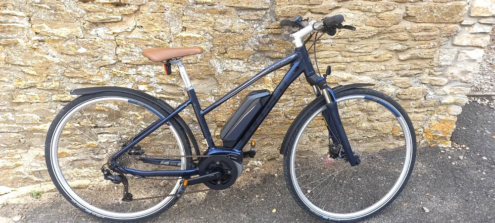 Carrera Crossfuse Womens Electric Hybrid Bike 2022