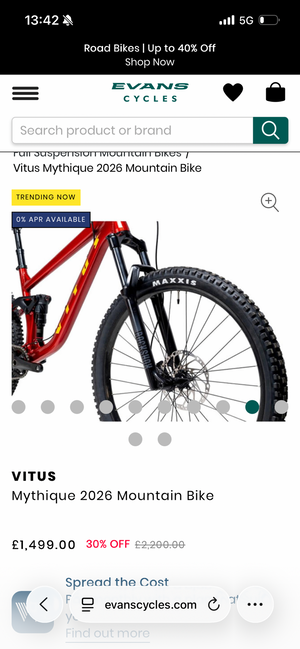 Vitus Mythique 26 2026