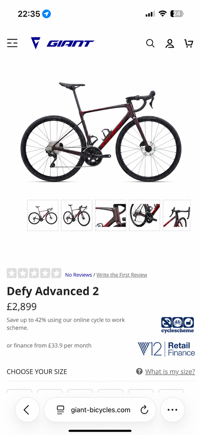 Giant Defy Advanced 2 2024