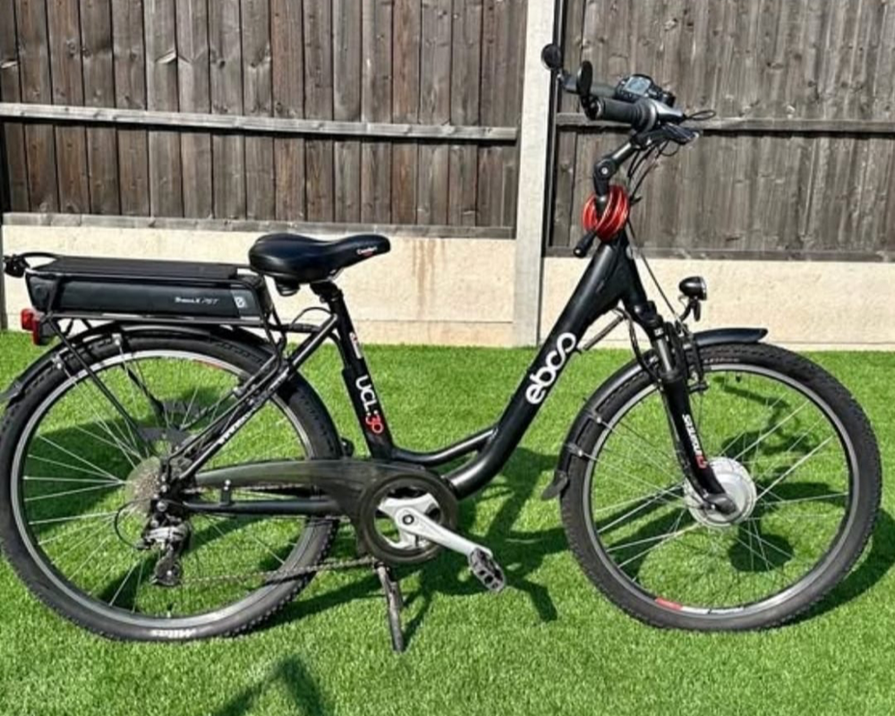 E-bike Ebco UCL 30 unisex hybrid pedal assist city bike Electric unisex hybrid pedal assist  2019