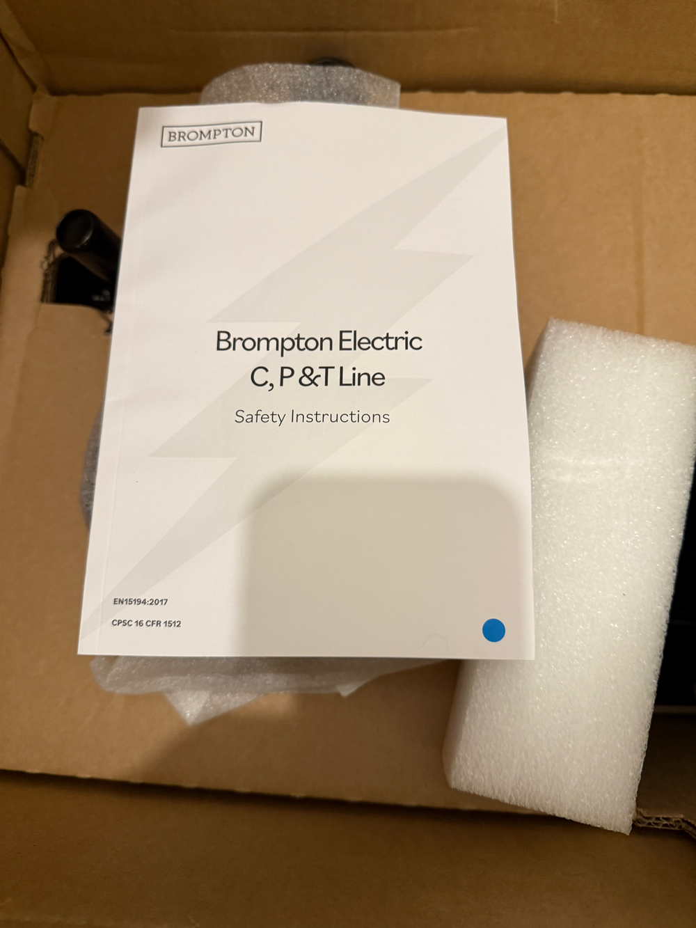 Brompton P Line 4 Speed with SuperRoll+ - e-Motiq system 2026 - Electric Folding Bike 2025