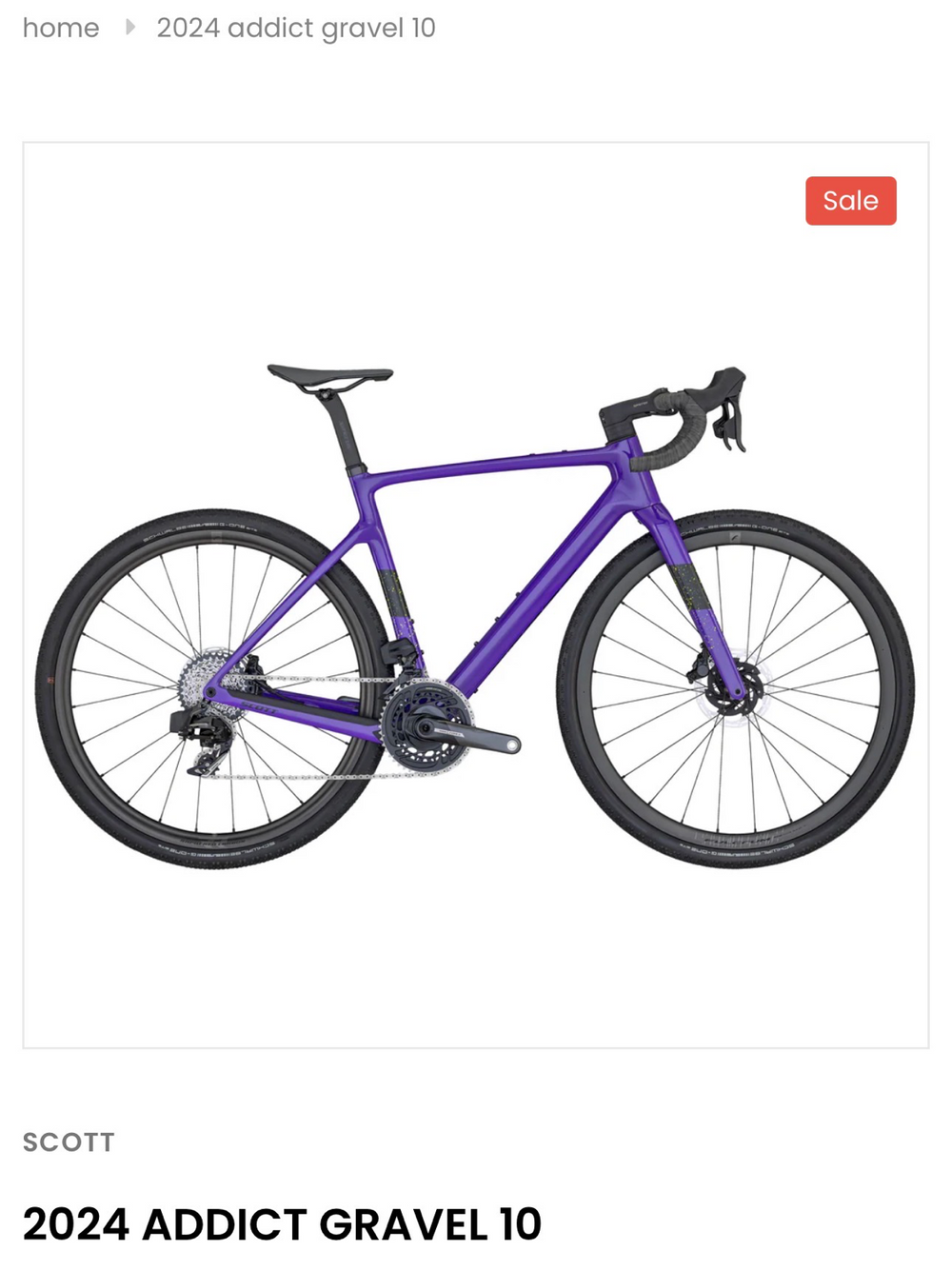 Scott Addict Gravel 10 2024