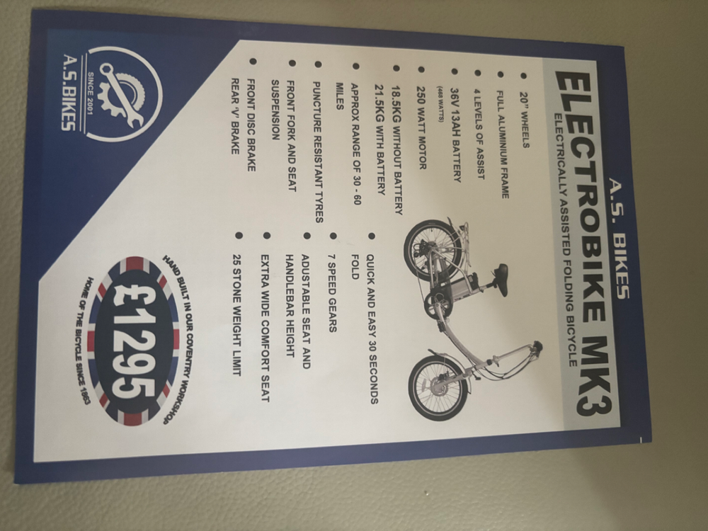 Electrobike MK3 20’’ 2025