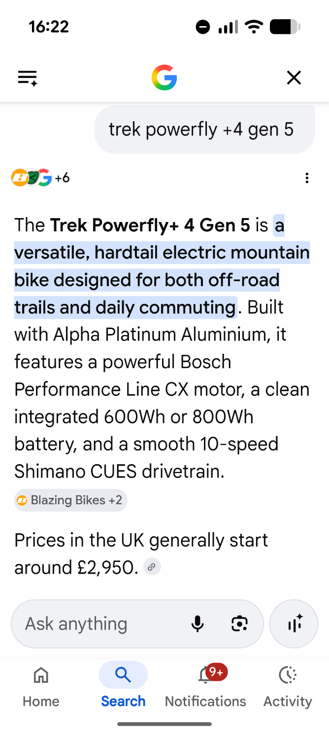 Trek Powerfly+ 4 Gen 5 2026