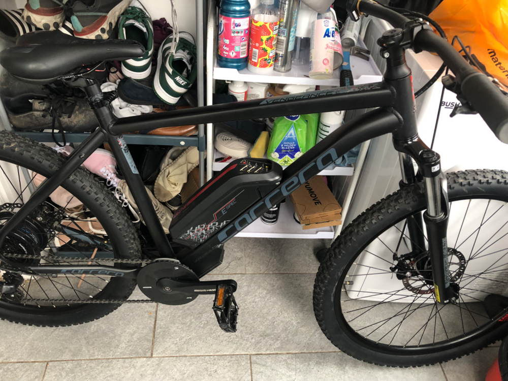 Carrera Vengeance E Mens Electric Mountain Bike Shimano 2.1 2023