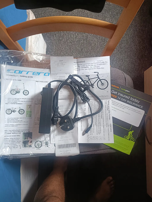 Carrera Crosscity Folding Electric Bike 2021