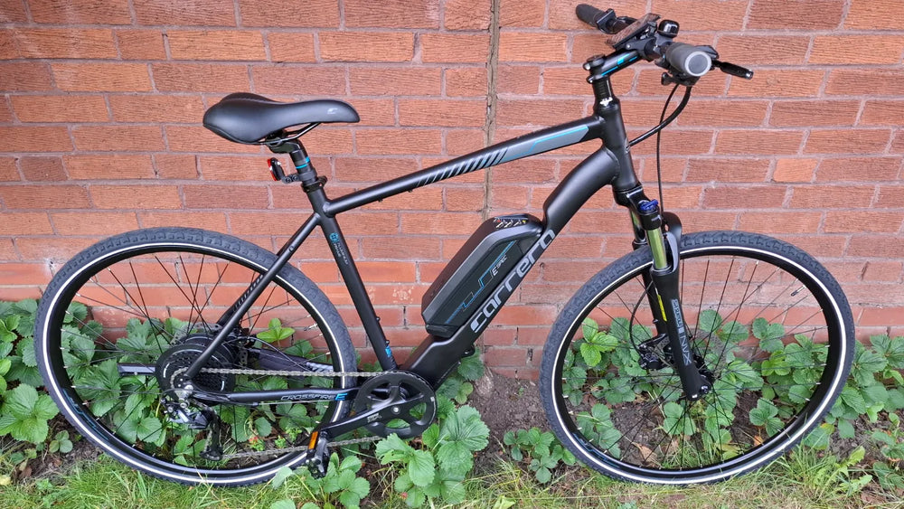 Carrera Crossfire E Mens Electric Hybrid Bike 2022
