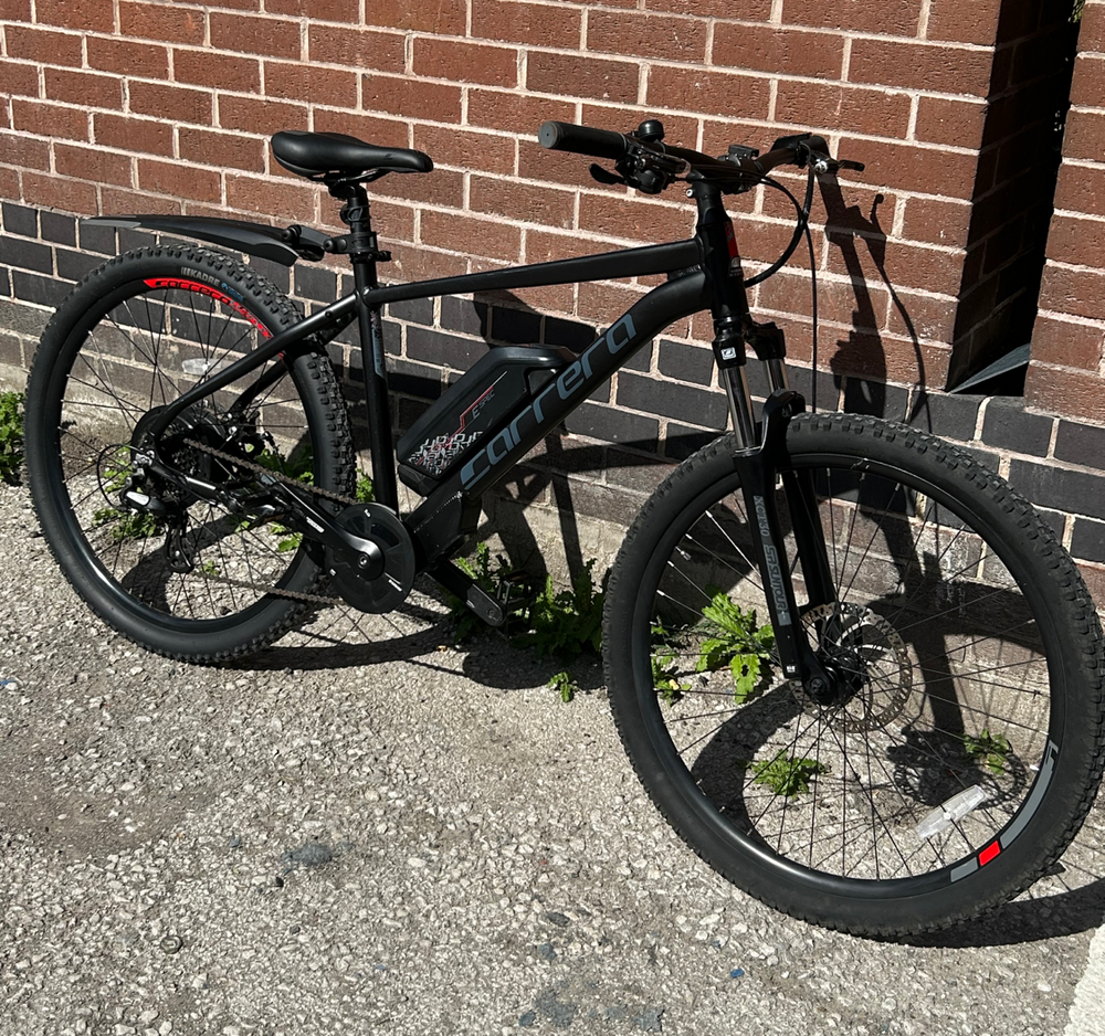Carrera Vengeance E Mens Electric Mountain Bike Shimano 2.1 2023