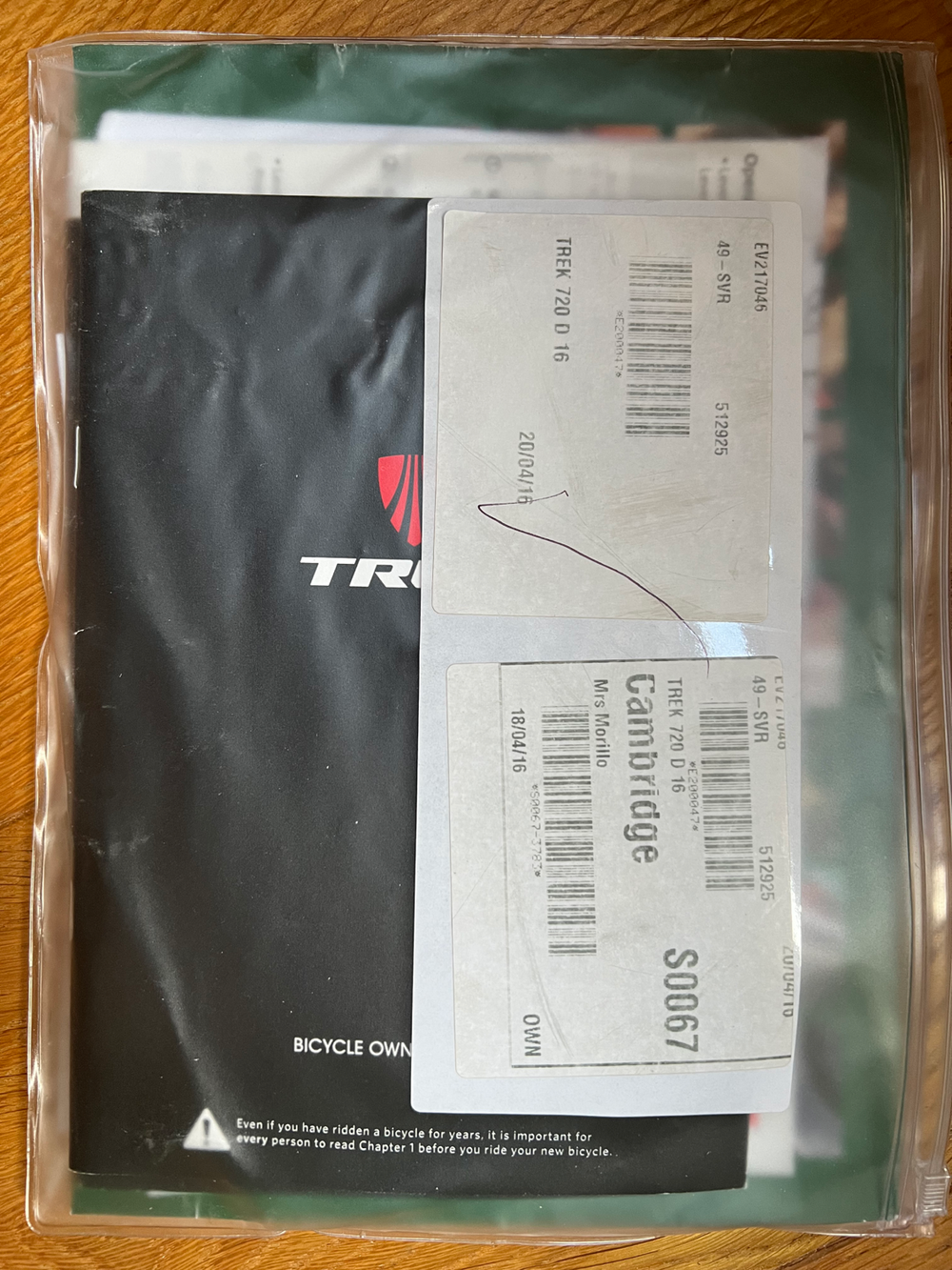 Trek 720 Disc 2016
