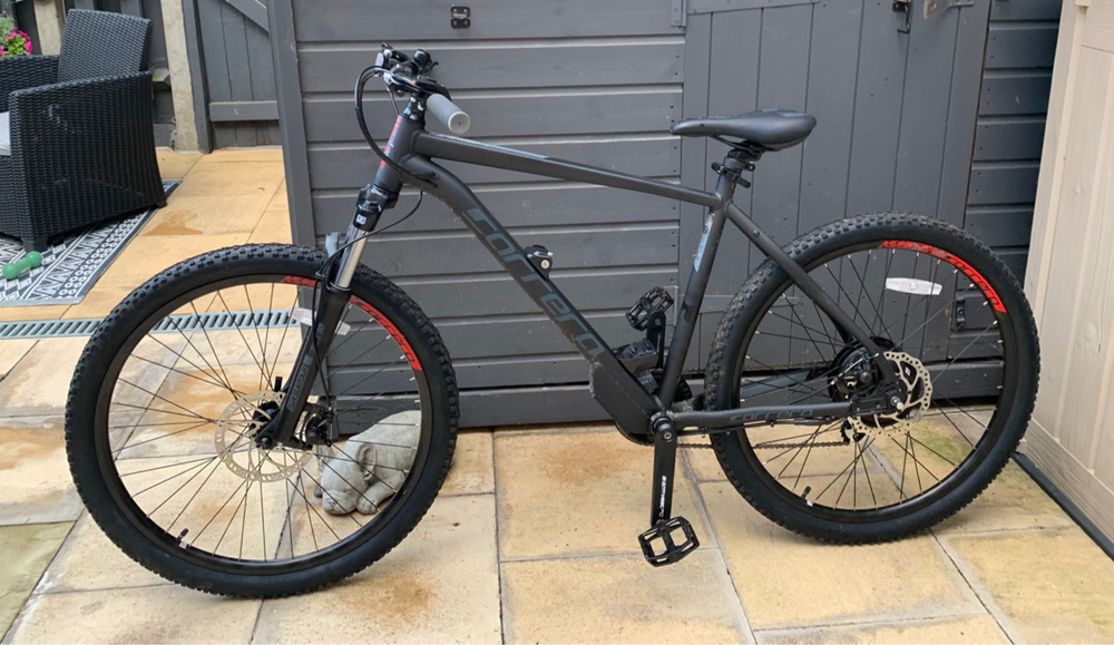 Carrera Vengeance E Mens Electric Mountain Bike 2.1 2023