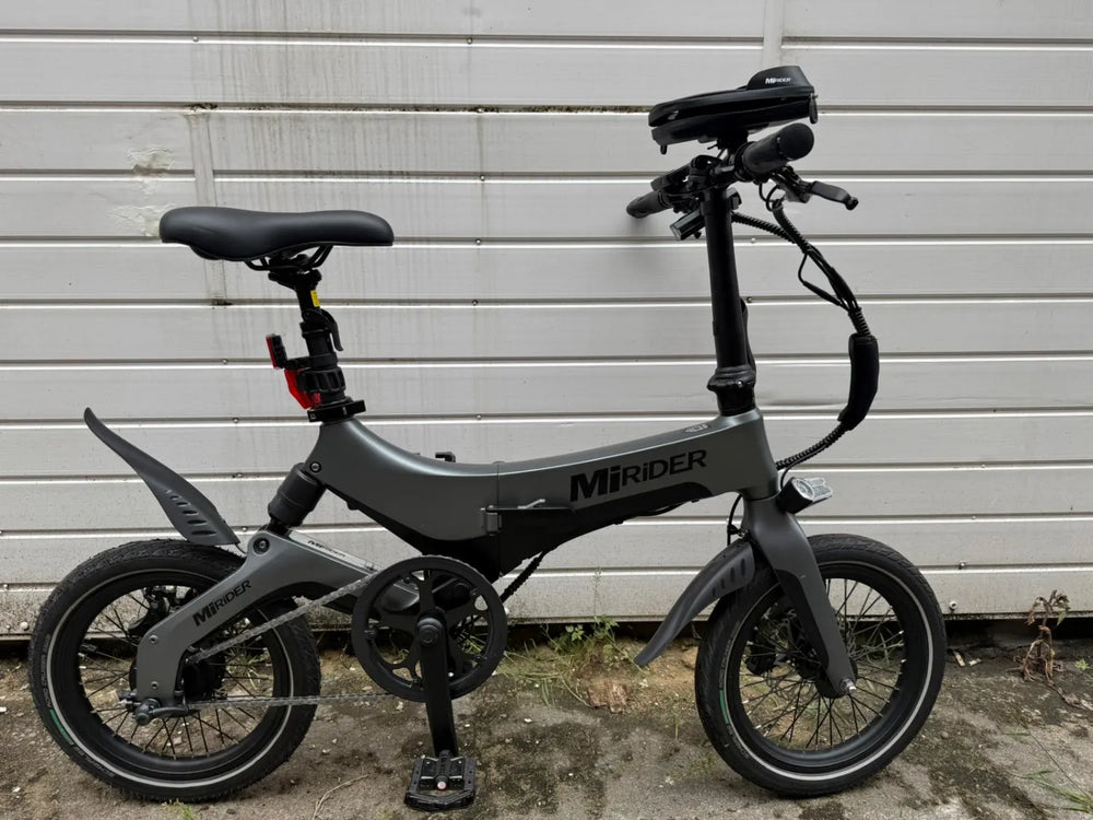 MiRider  One 2023 Folding Electric Bike - Onyx Grey