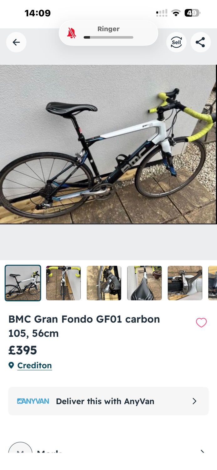 BMC Gran fondo gf01 2014