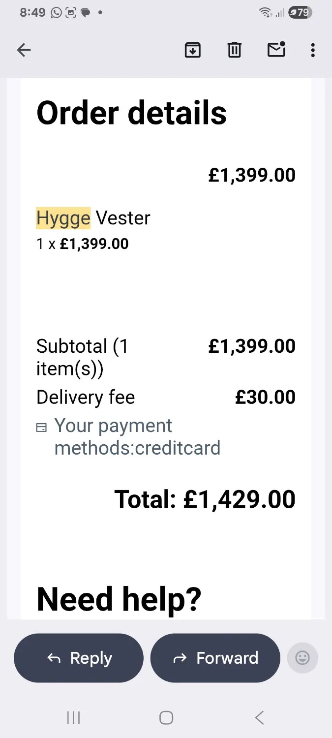 Hygge Vester Folding 2026