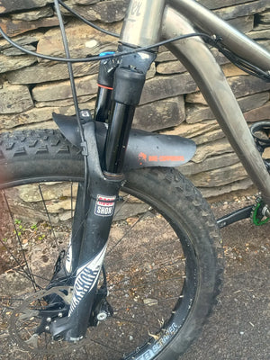 Carver Gnarvester titanium 18 inch hardtail 27.5 plus 2015.