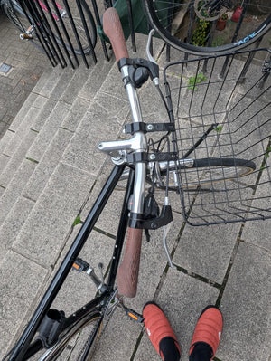 6KU Odyssey 8spd City Bike - Delano Black 2020