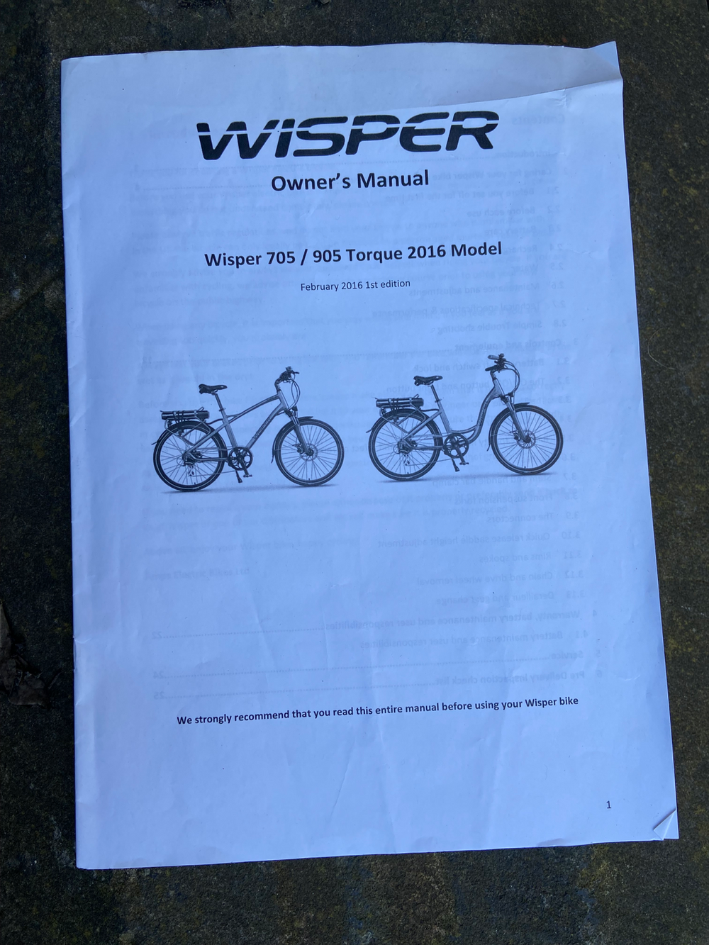 Wisper 705 Step-Through (26in) with Hydraulic Disc Brakes 2022