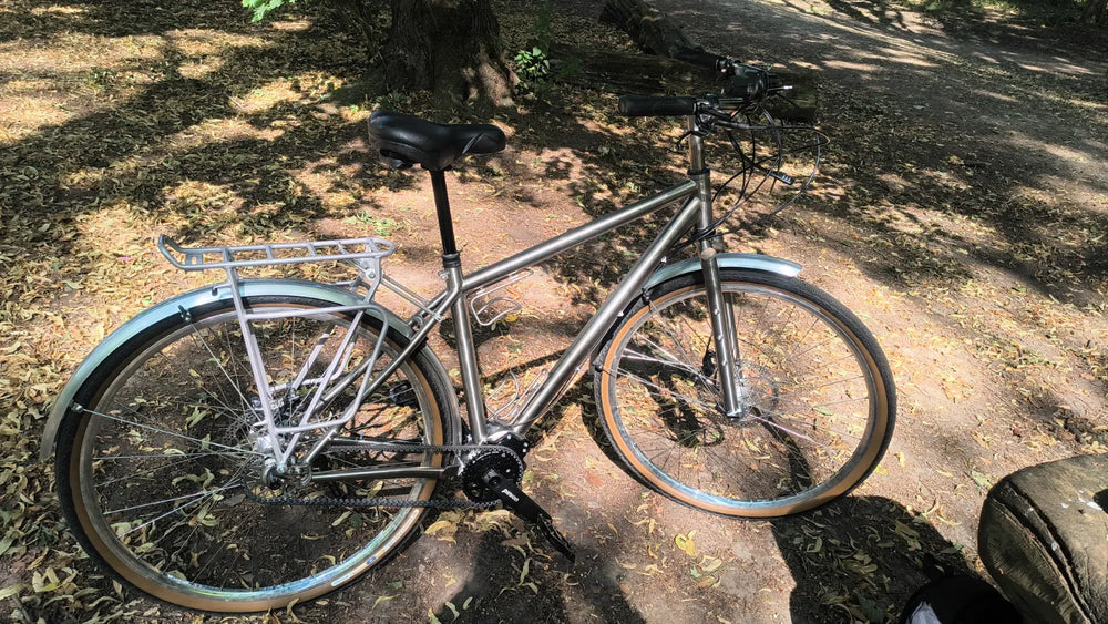 Titanium frame built Touring setup or gravel 2026