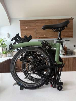 Brompton Electric C-line 6 speed H6L Matcha Green