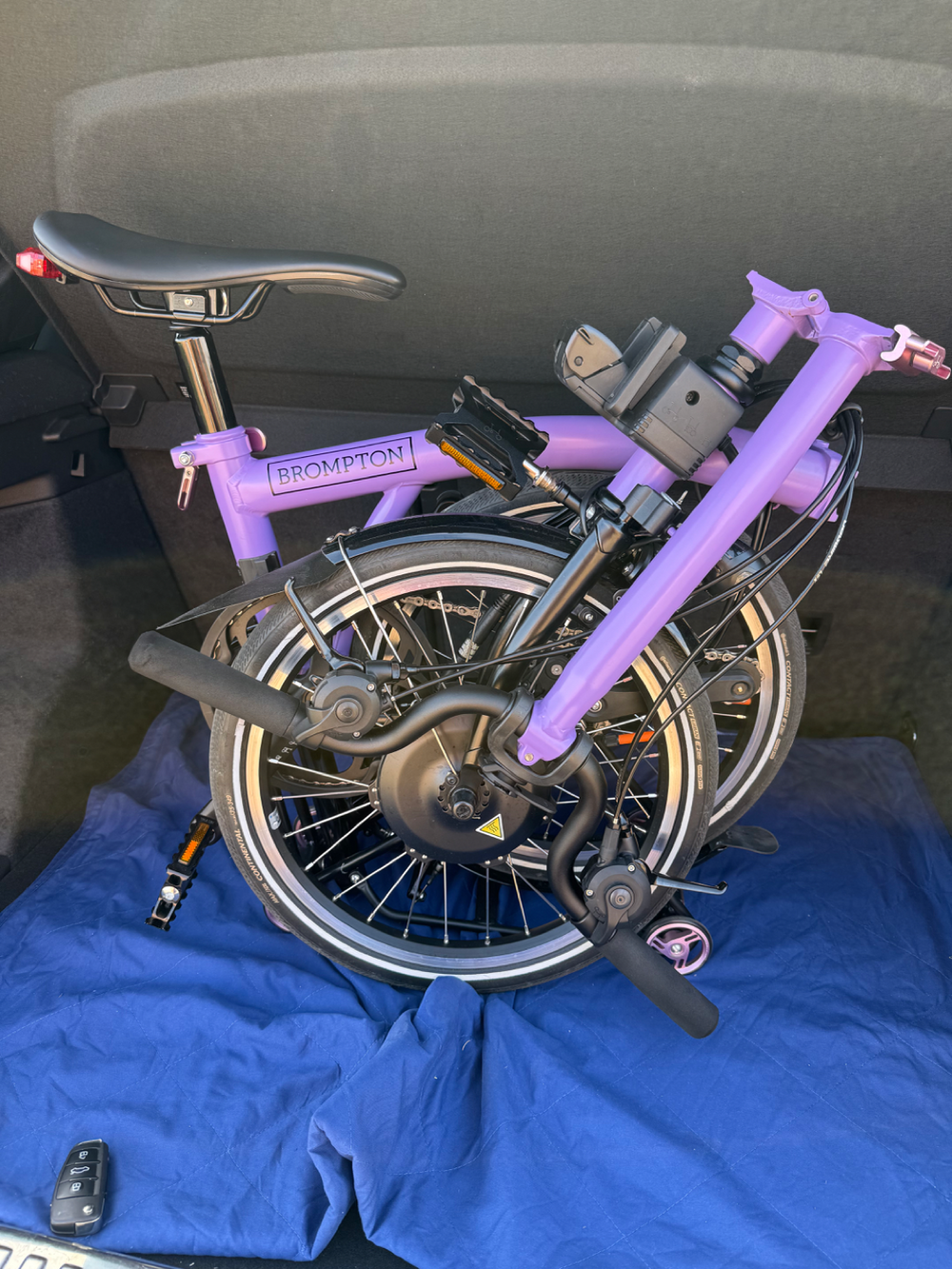 Brompton Electric P Line Explore with Roller Frame - 12 Speed 2024