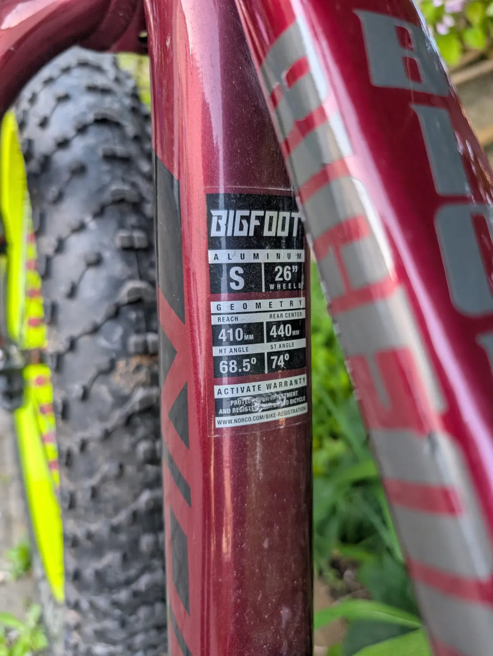 Norco Bigfoot 3 2022
