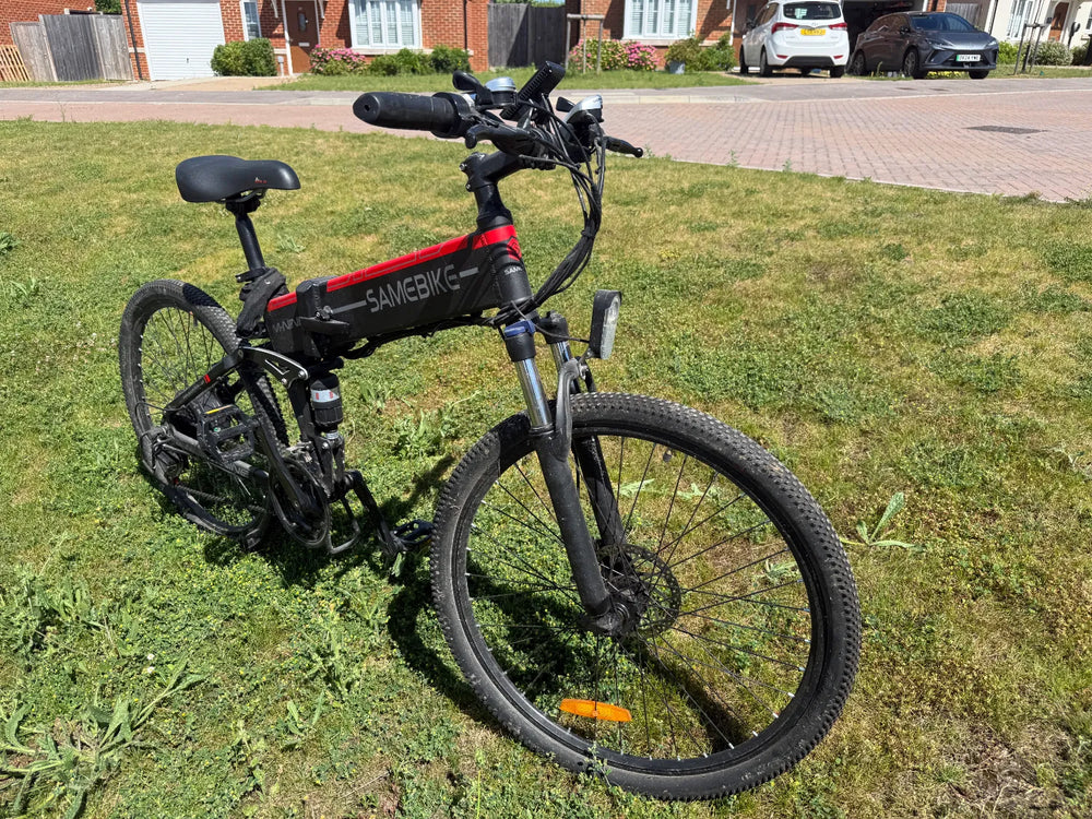 SamEbike SAMEBIKE EBike LO26 USED Off-road Mountain Electric Bike 48V 350Watt 26 in Folding E-bike 2020