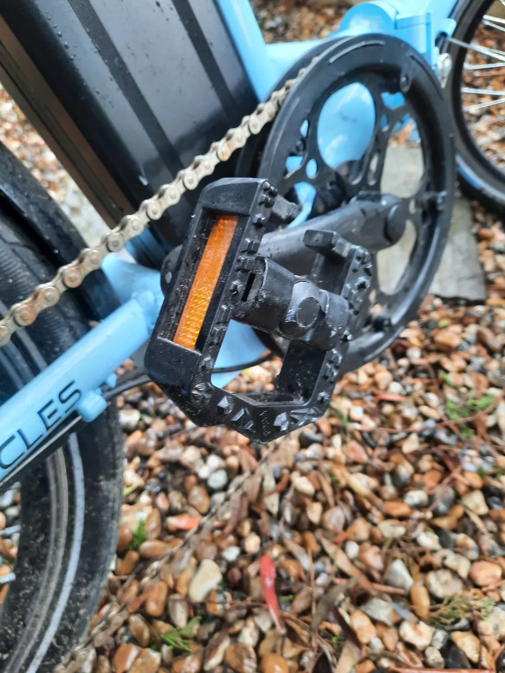 Folding Electric city bike, Hardly used, Aluminium Frame, 250W.