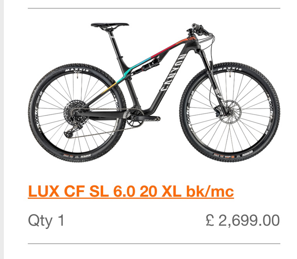 Canyon Lux CF 6 2021