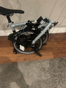 Brompton P Line Explore with Roller Frame - 12 Speed 2024