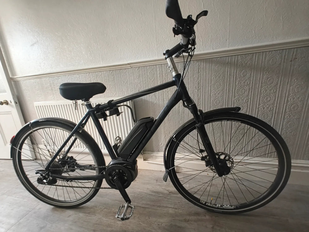 Carrera Crossfuse Mens Electric Hybrid Bike 2021