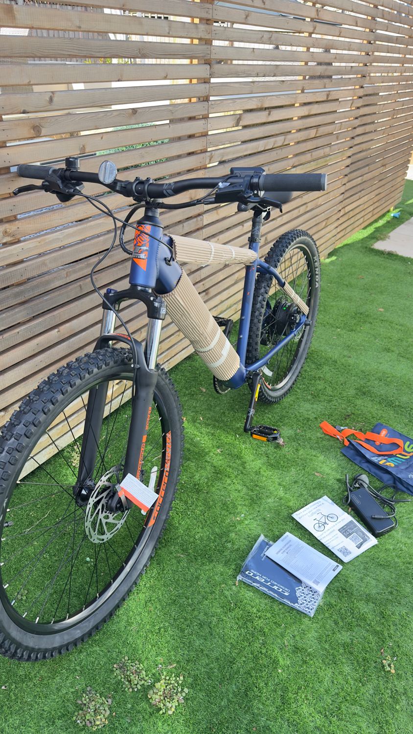 Carrera Vulcan E Electric Mountain Bike  -  18 inches 2021