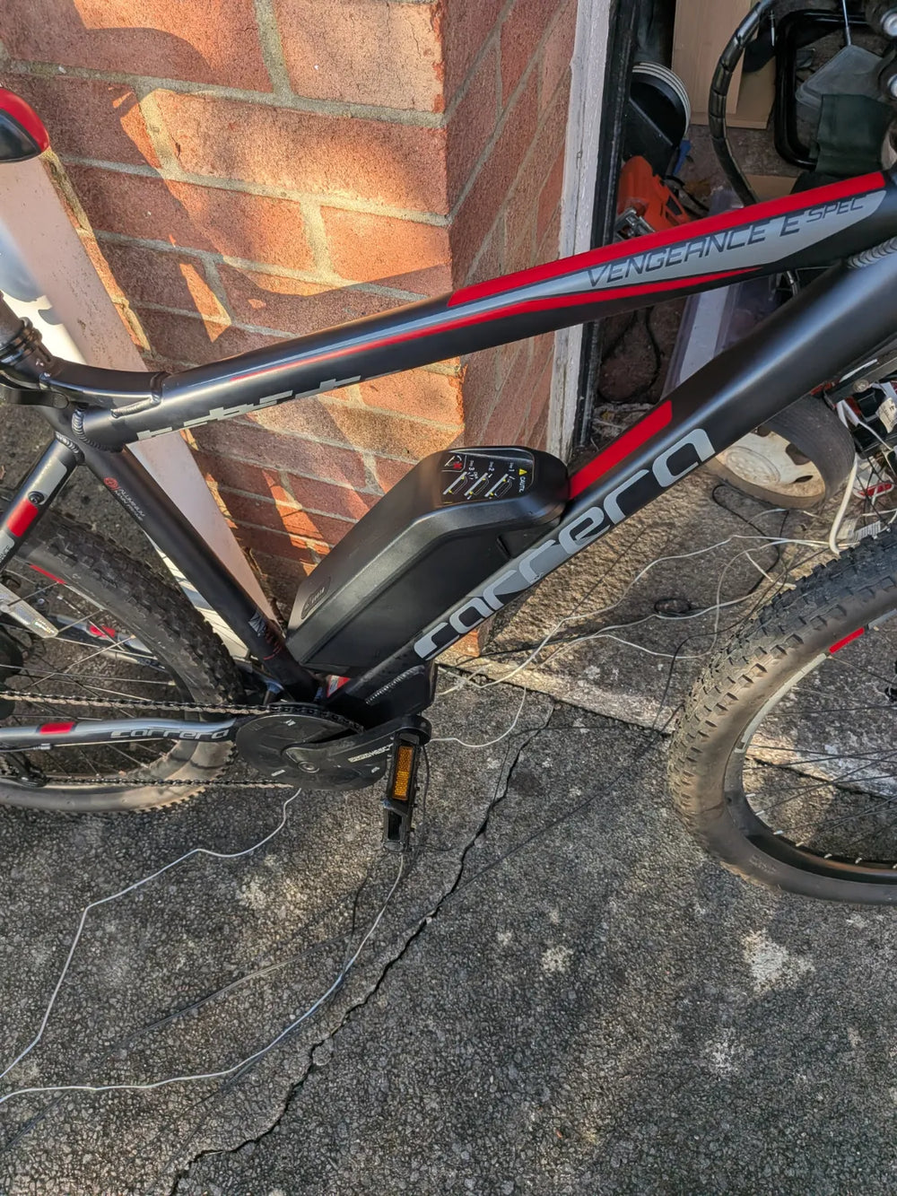 Carrera Vengeance E Mens Electric Mountain Bike 2.1 2022