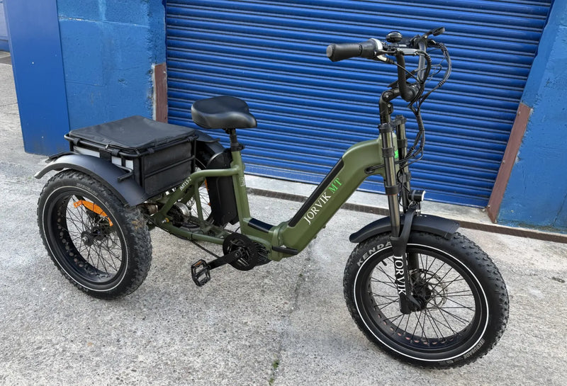Jorvik JMT13 Folding Trike () 250W, Dual Samsung Batteries 2025