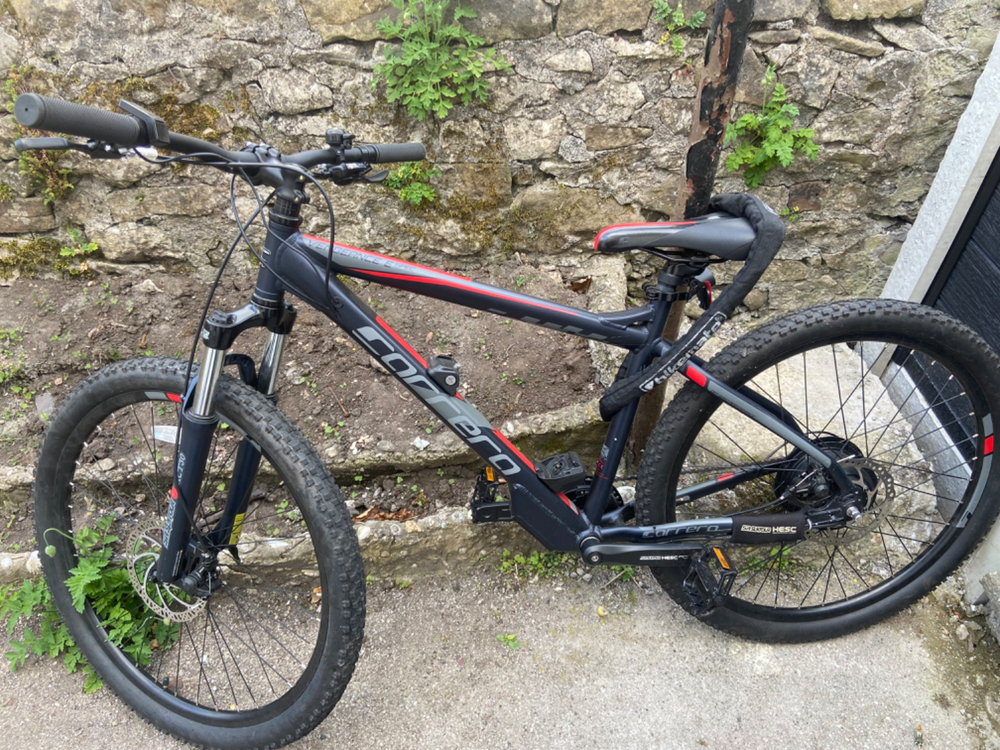 Carrera Vengeance E Mens Electric Mountain Bike 2.1 2023