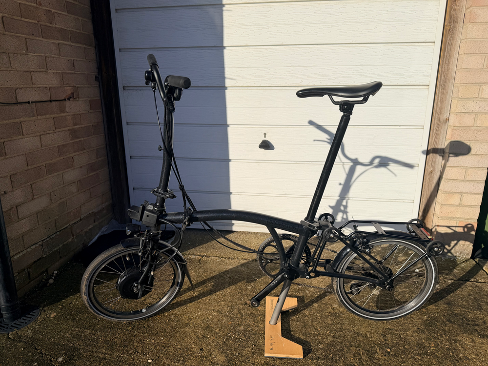 Brompton Electric P Line Urban with Roller Rack 2023