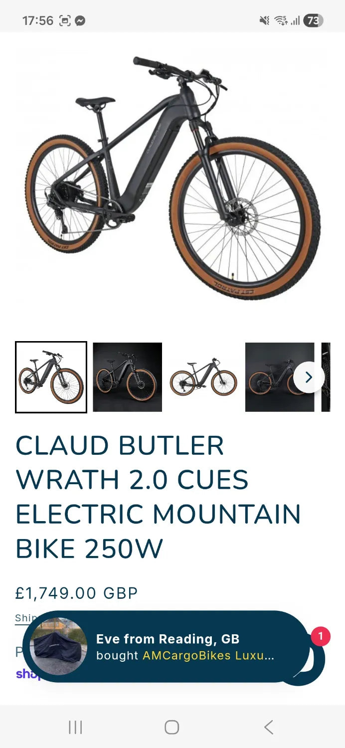 Claud Butler Wrath 2.0 2025
