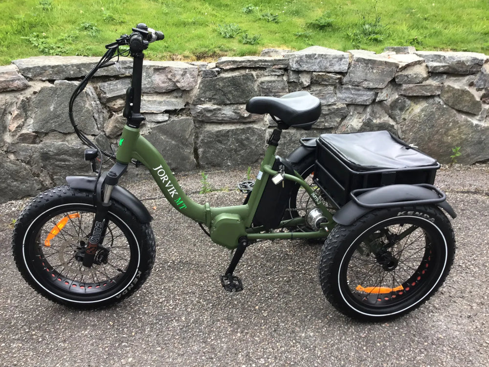 Jorvik Jorvik JMT 9 Mid Drive Folding Electric Mountain Trike (250w). 2022