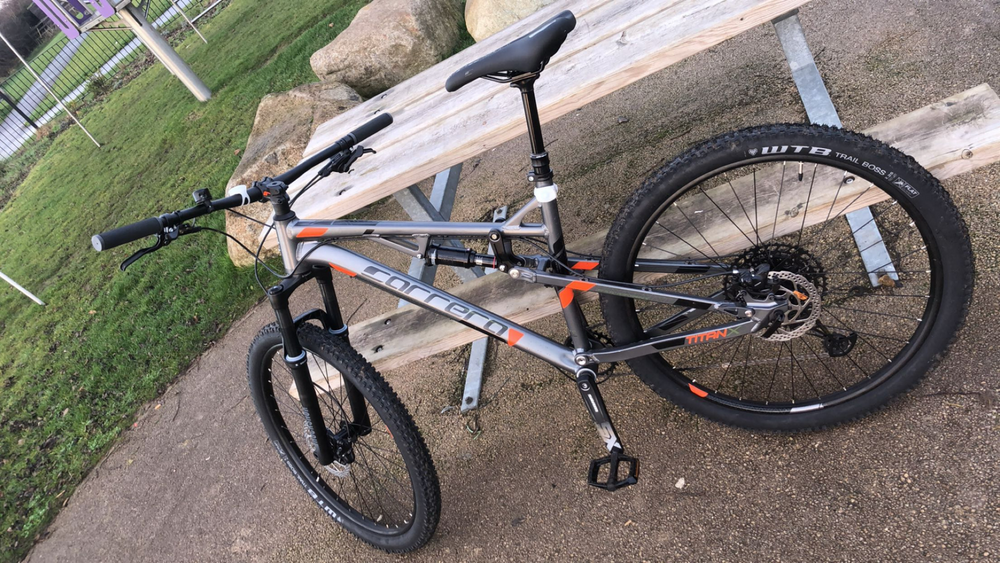 Carrera Titan X Mens Full Suspension Mountain Bike 2021