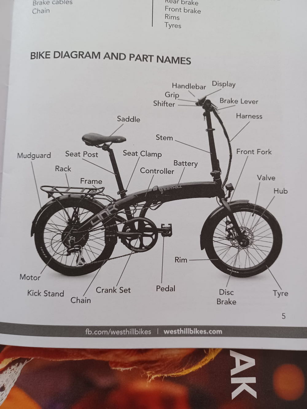 WestHill  Link Folding E Bike 2020
