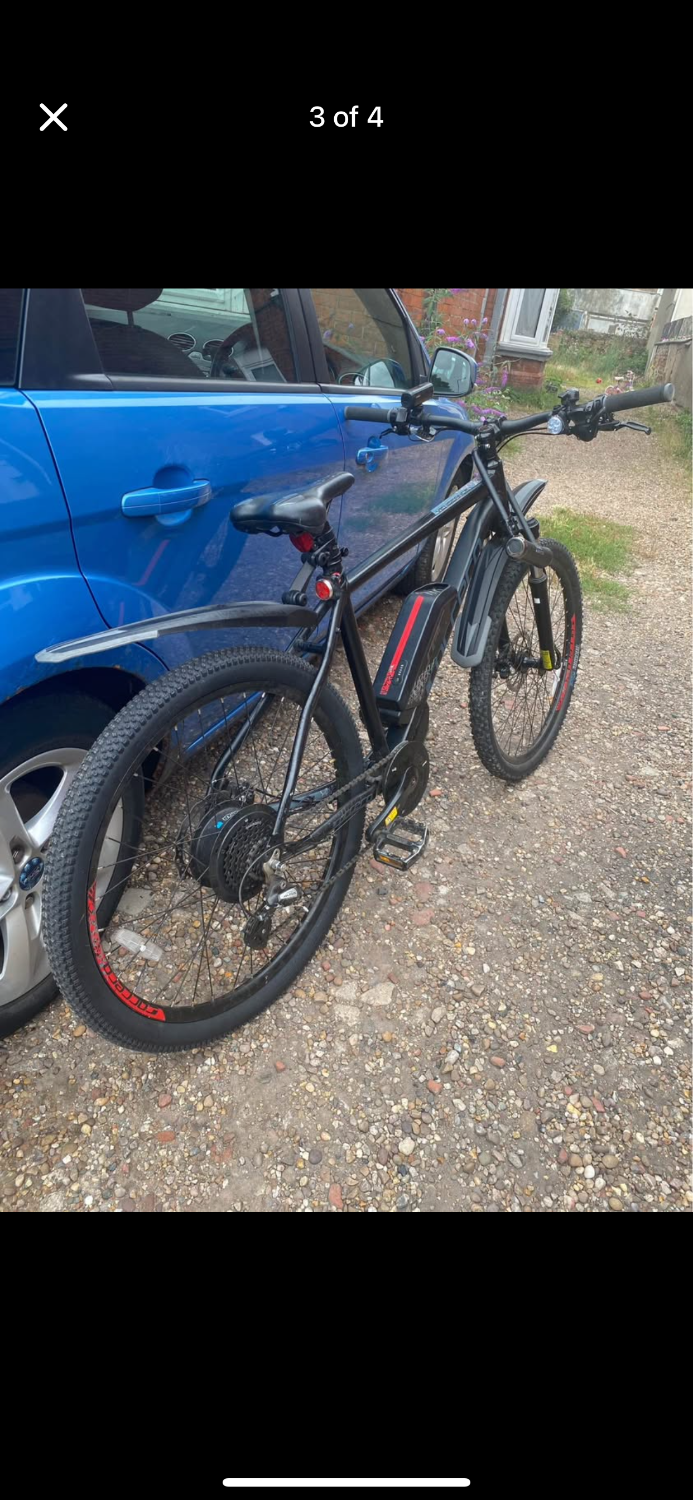 Carrera Vengeance E Mens Electric Mountain Bike 2.1 2023