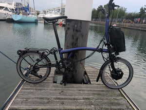 Brompton Electric P Line 12 Speed Folding Bike