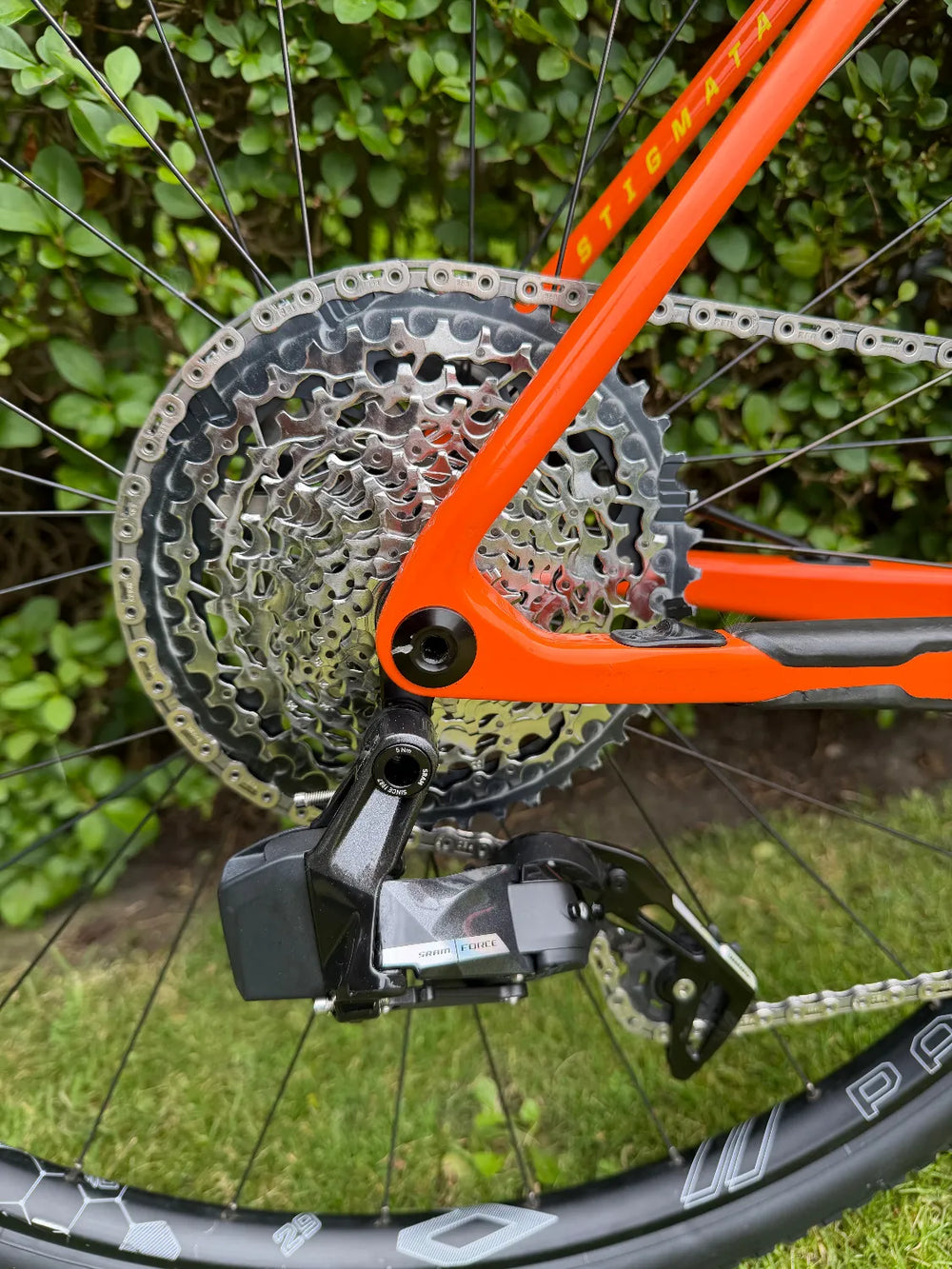 Santa Cruz Stigmata Carbon CC Gravel Cyclocross Orange SRAM Force XPLR AXS 2018